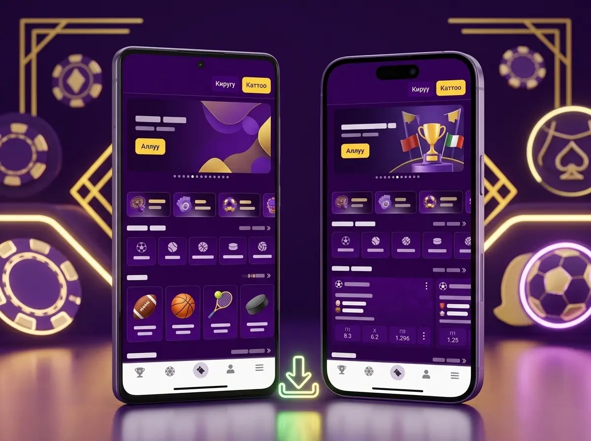 Wowbet скачать: два смартфона для Android и iOS